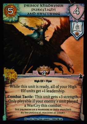 Prince Khdrynir Pureflight and Swiftwing